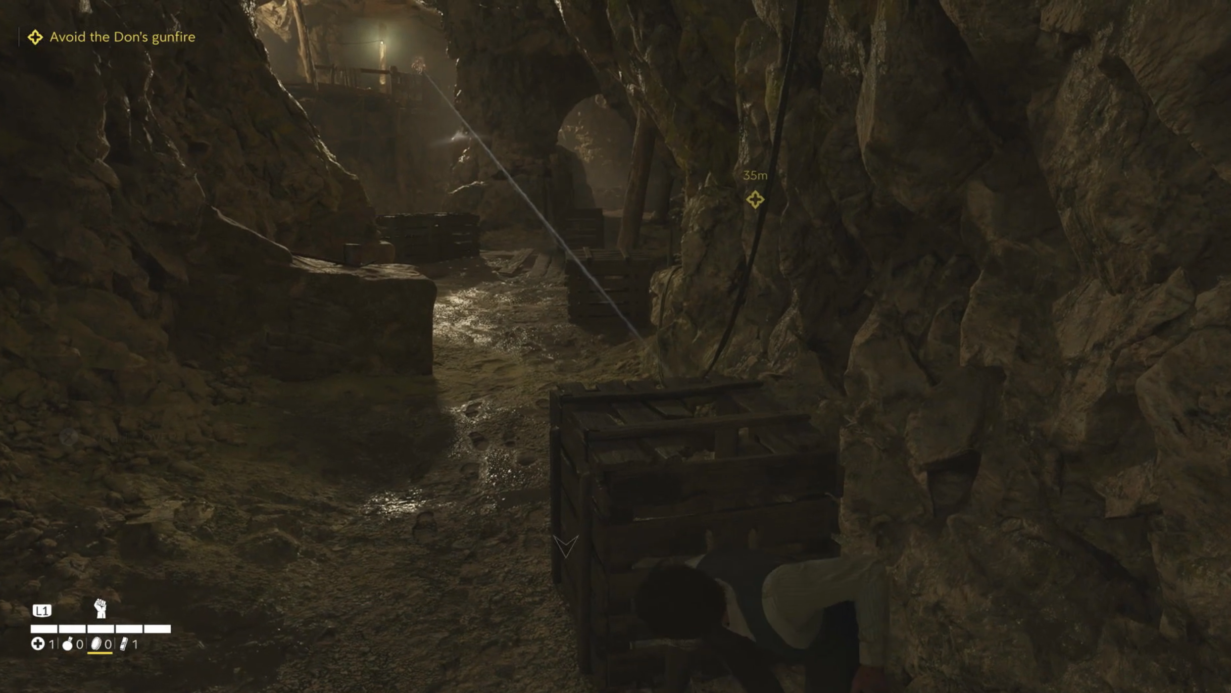 Make your way forward while avoiding Don Torrisi's bullets (Image via 2K Games)