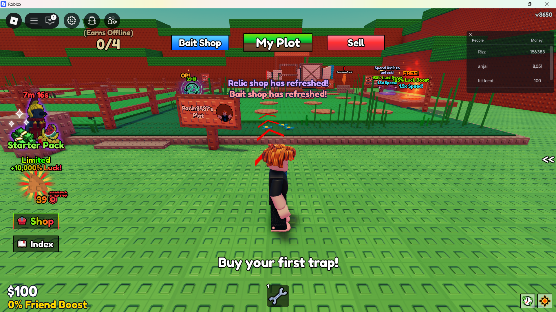 Are there any active Catch A Brainrot codes?(image via roblox)