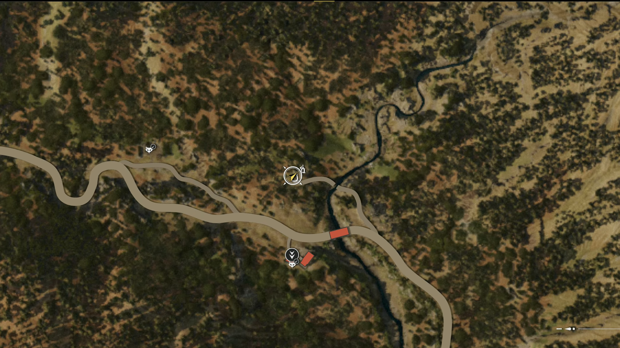 Saints' Cards Map Location 3 (Image via 2K Games)