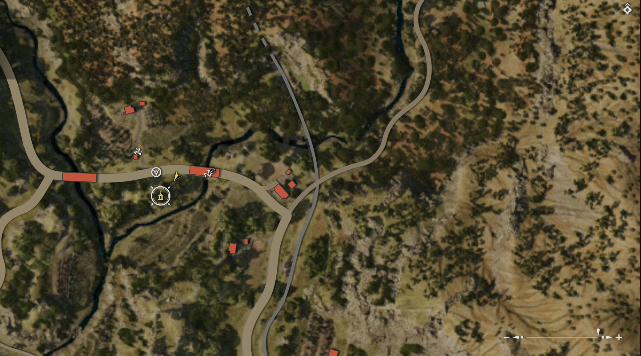 Saints' Cards Map Location 7 (Image via 2K Games)