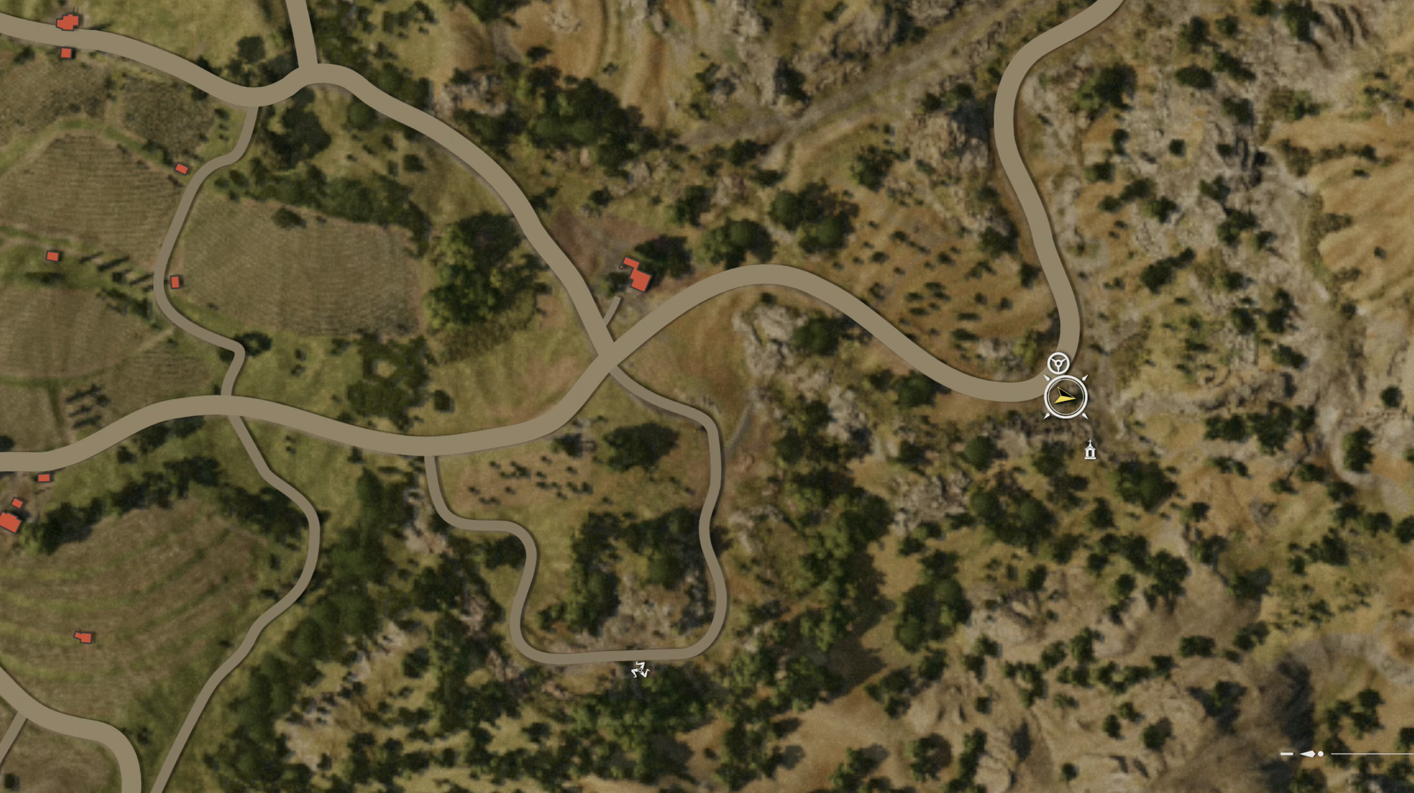 Saints' Cards Map Location 17 (Image via 2K Games)