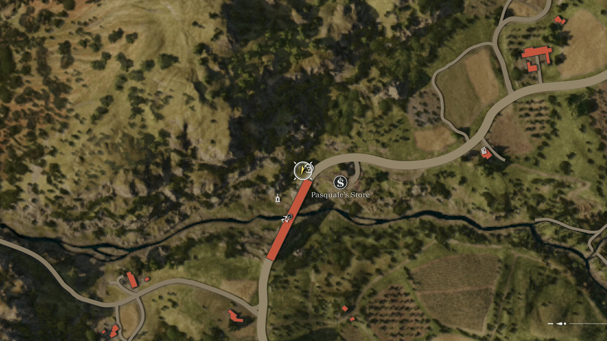 Saints' Cards Map Location 19 (Image via 2K Games)