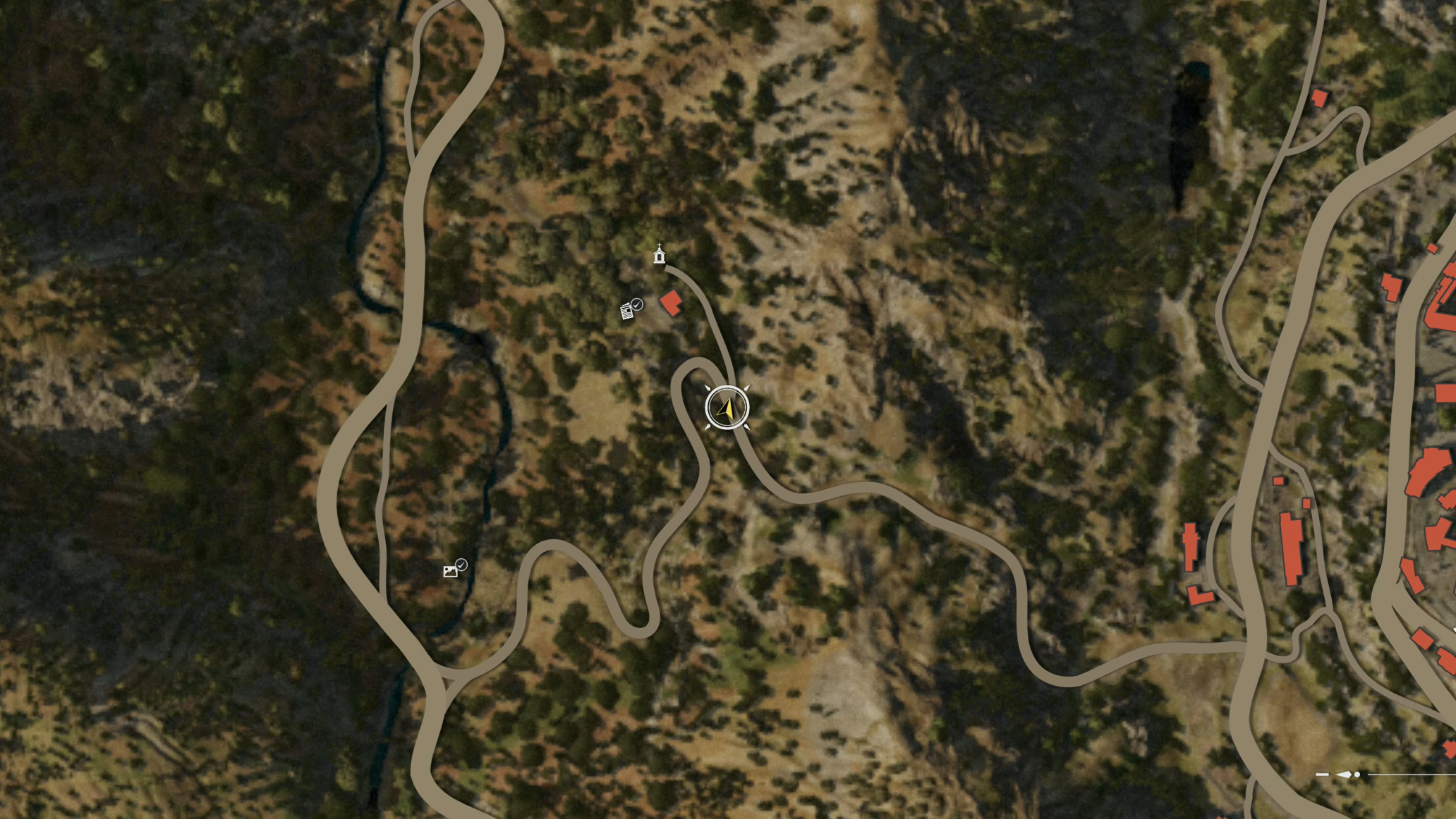 Saints' Cards Map Location 20 (Image via 2K Games)
