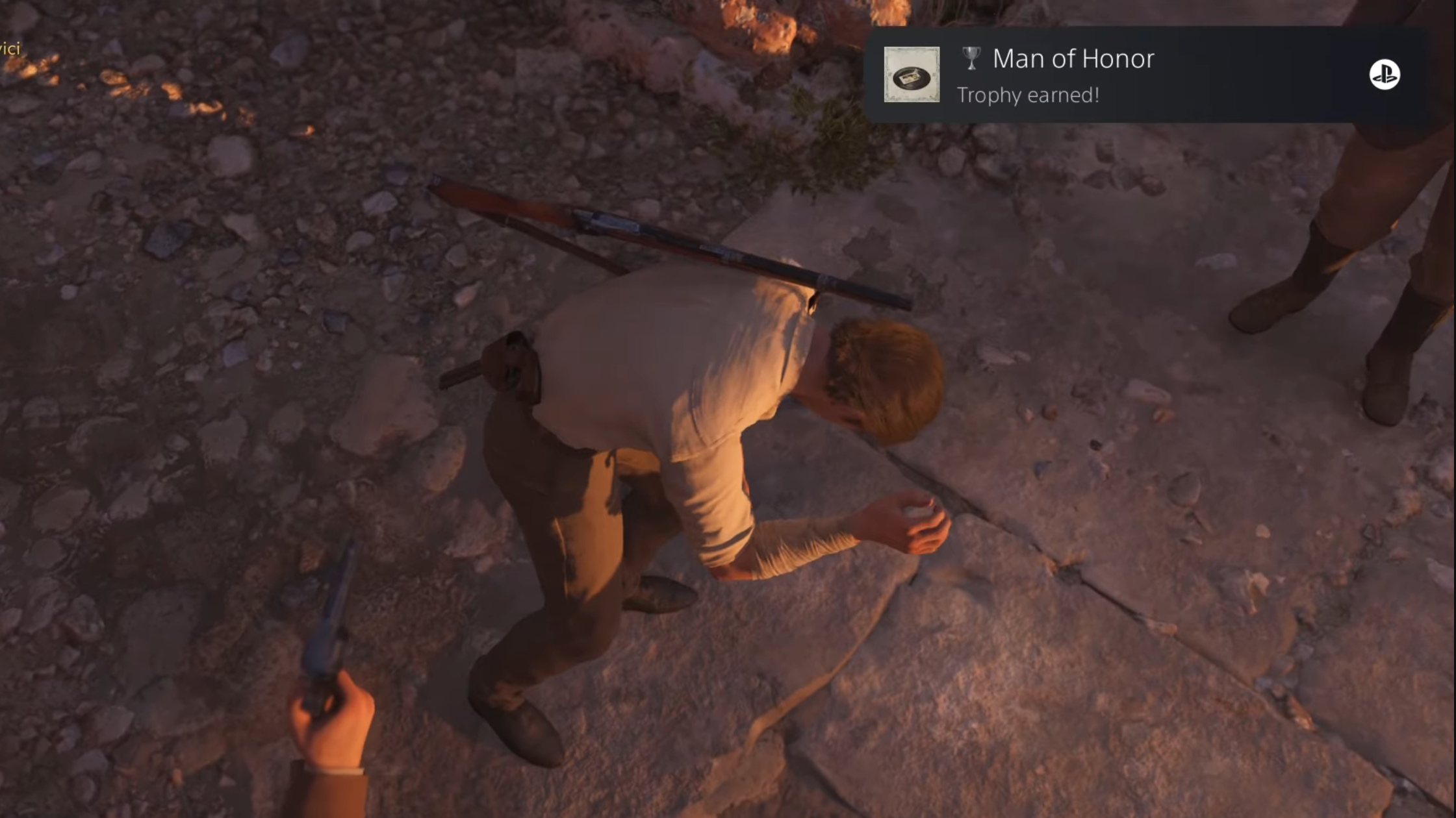 Man of Honor Trophy in Chapter 5 (Image via 2K Games)