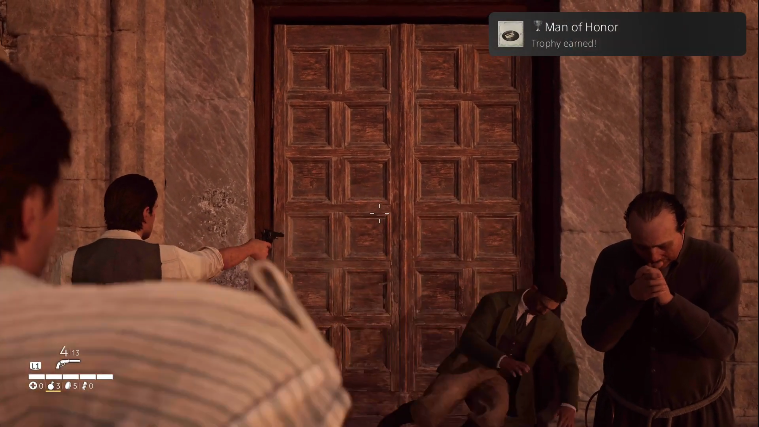 Man of Honor Trophy in Chapter 13 (Image via 2K Games)