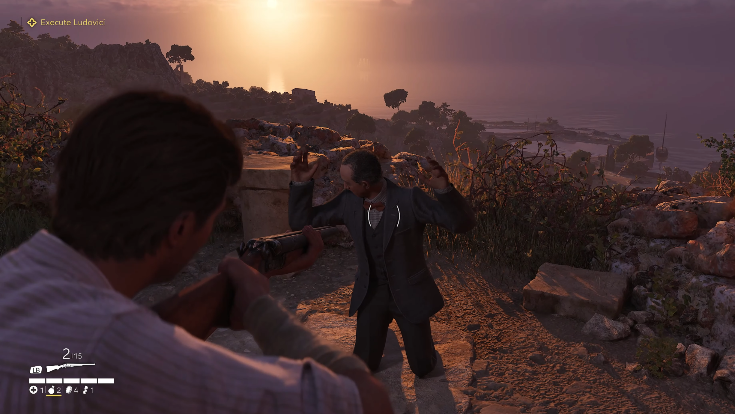 Unlock the Man of Honor Trophy in Mafia The Old Country (Image via 2K Games)