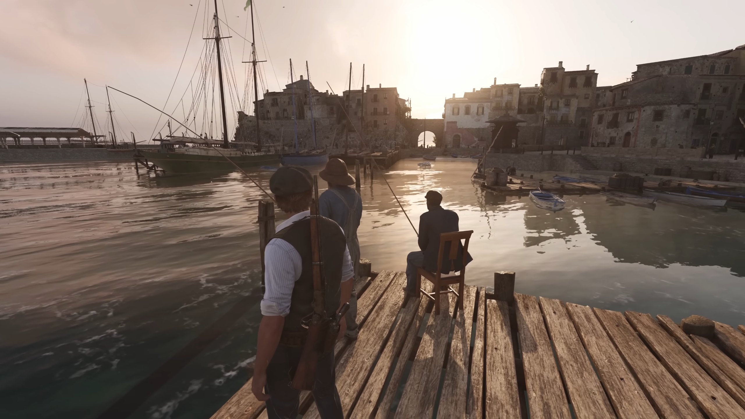 Can you swim in Mafia The Old Country (Image via 2K Games)