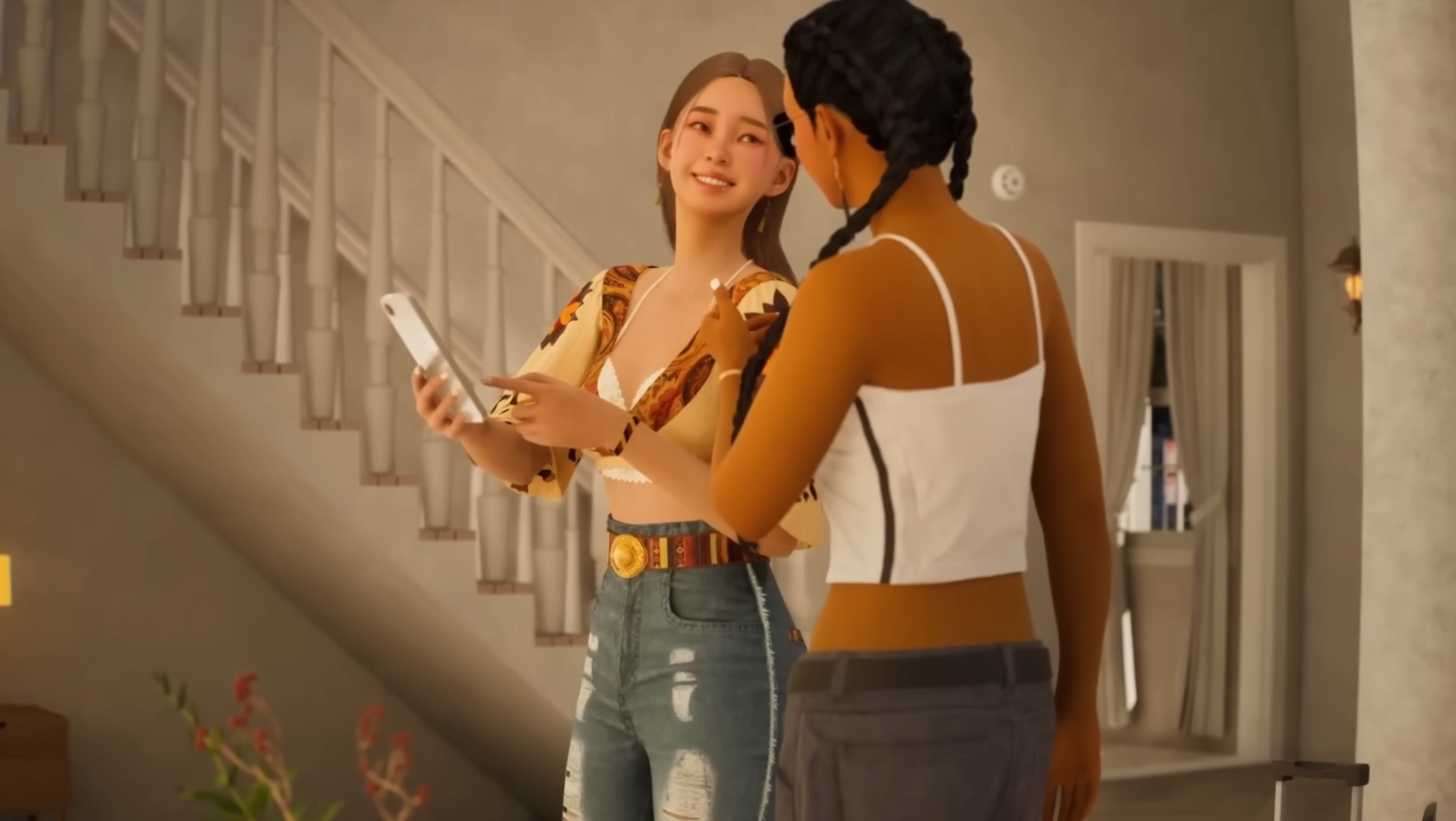 Click in-game screenshots and submit postcards (Image via Krafton)