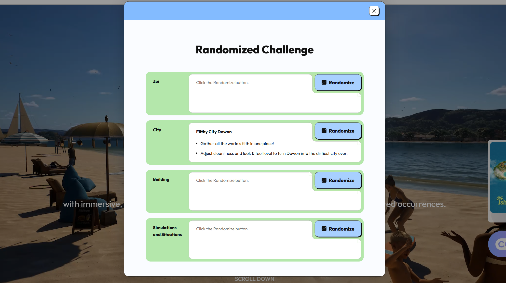 City Random Challenge (image via Krafton)