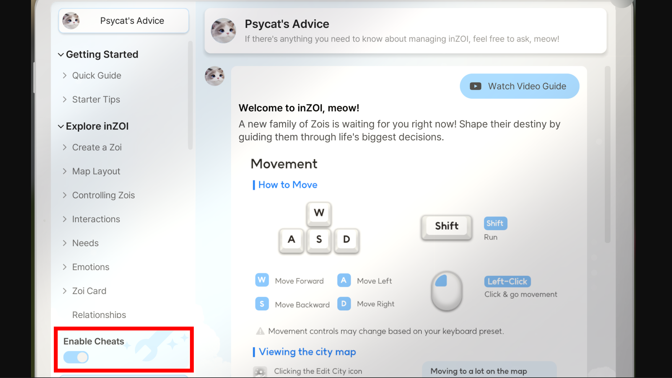 How to use cheats in Inzoi (Image via Krafton)