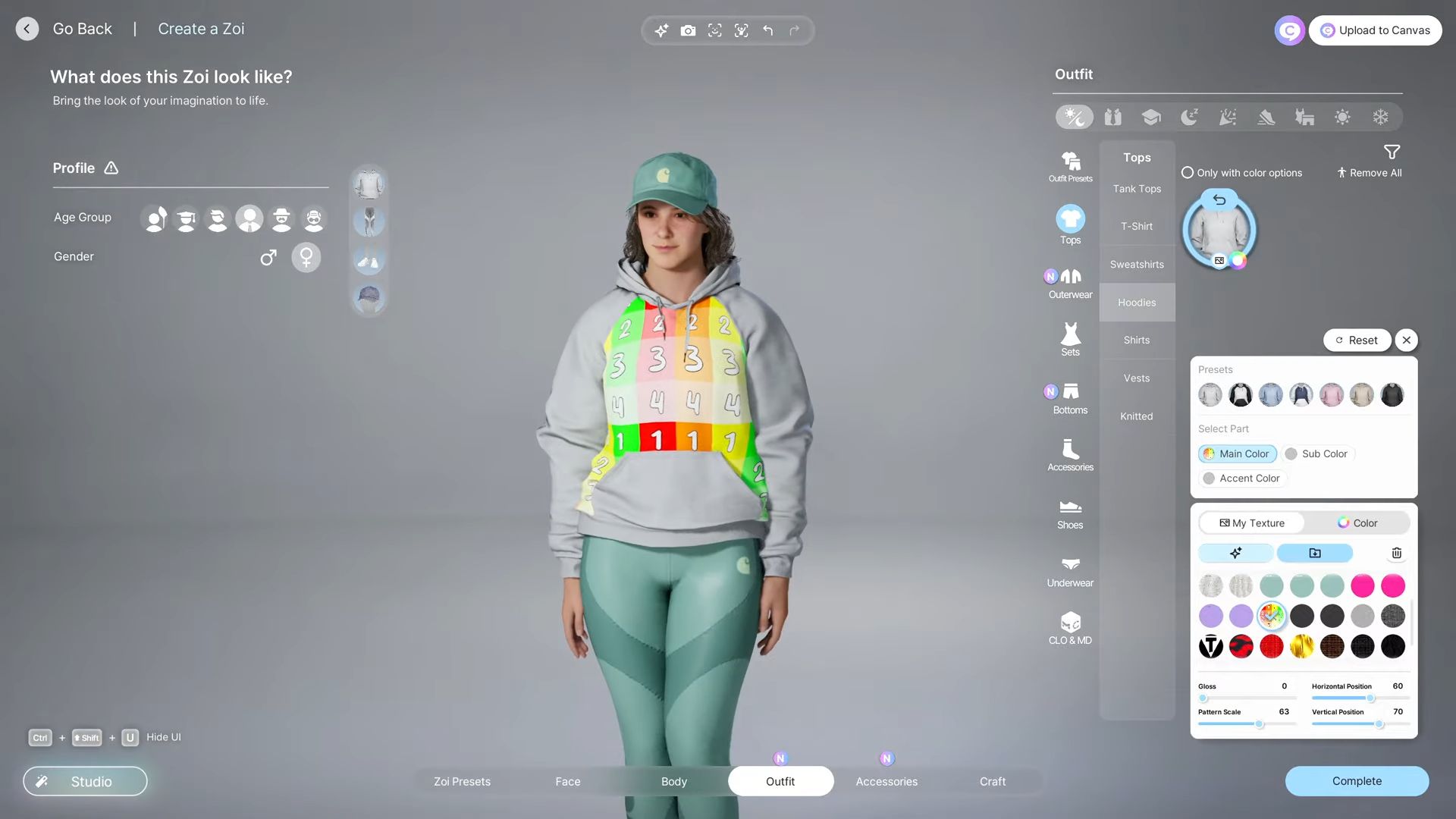 Change your outfit with the Edit Appearance Option in Inzoi