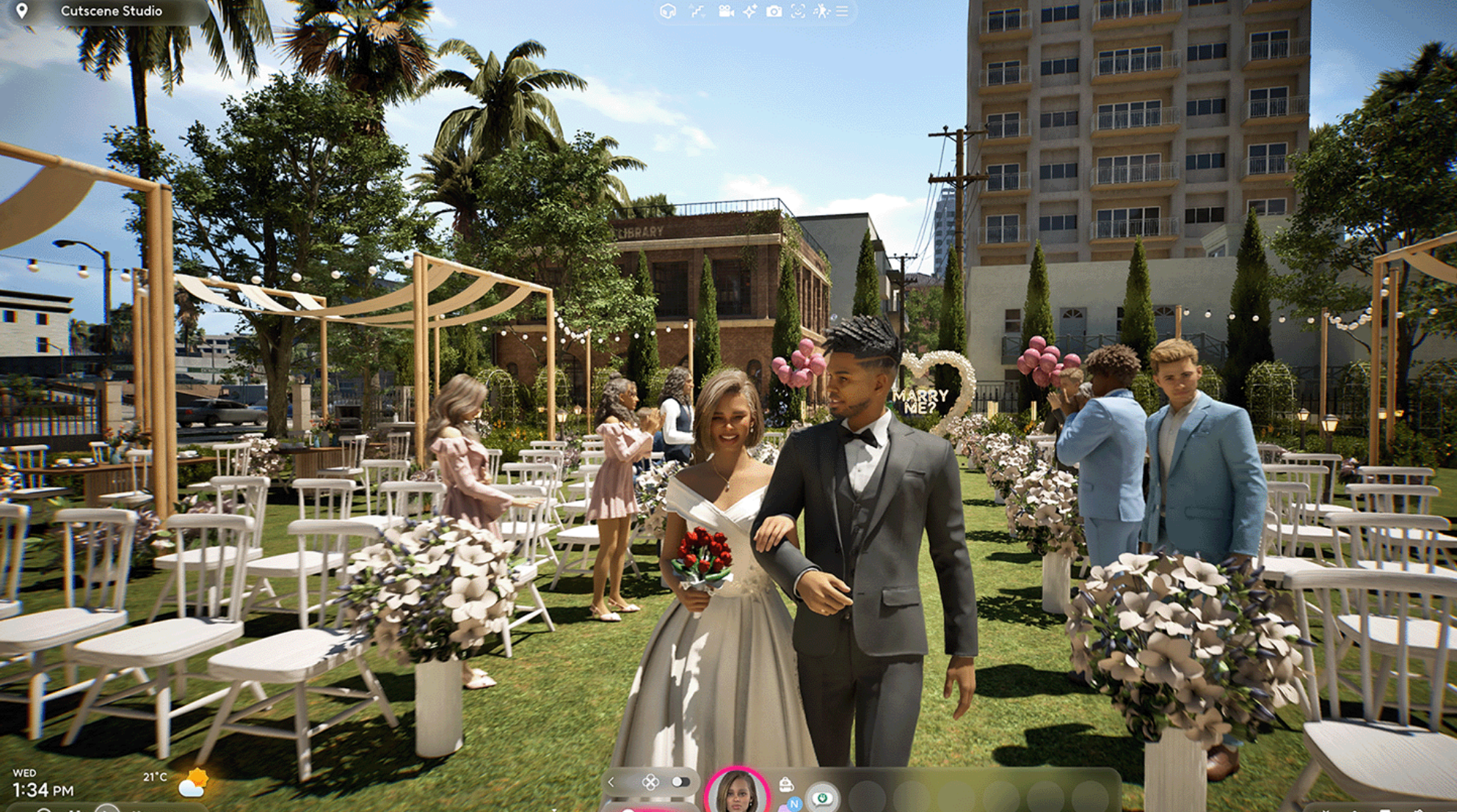 Getting Married in Inzoi (Image via Krafton)
