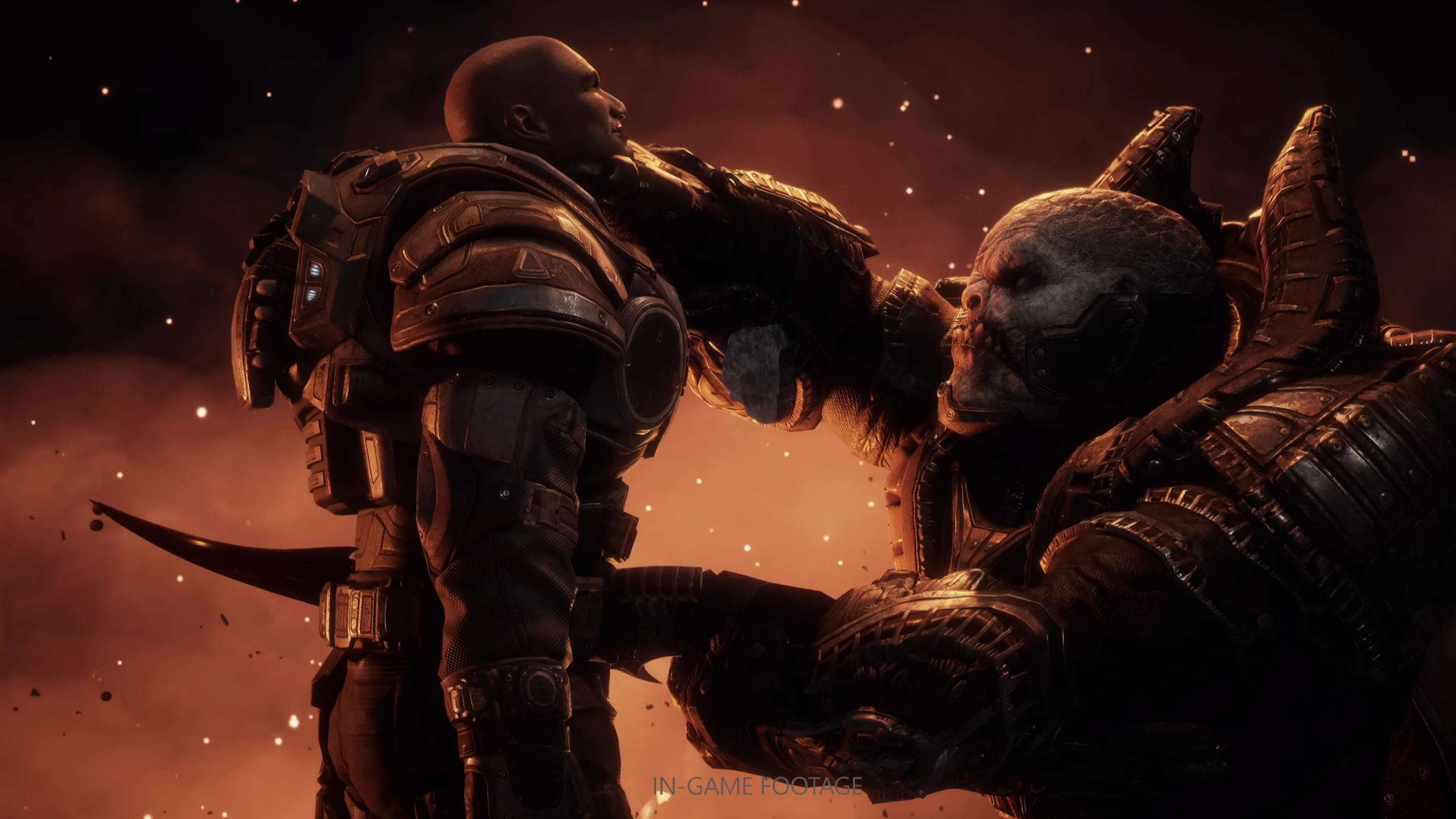 Experience the ever-rich tale of Gears of War again, now remastered (Image via Xbox Game Studios)