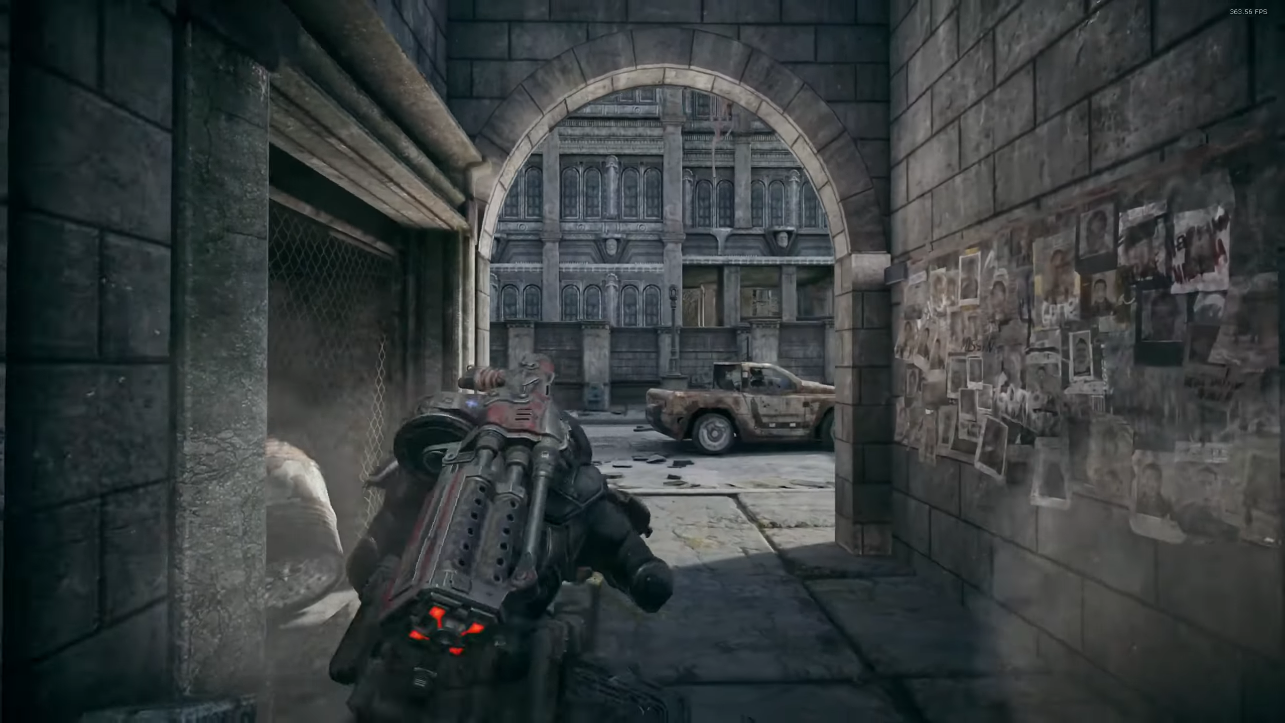 Perform a series of wall bounces to make your way ahead quickly (Image via Xbox Game Studios)