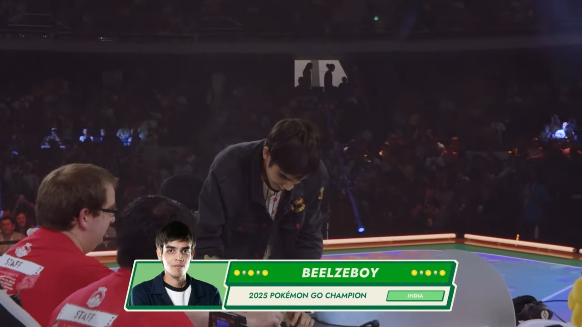 Ved "Beezleboy" Bamb is the 2025 Pokemon GO World Champion (Image via TPC)