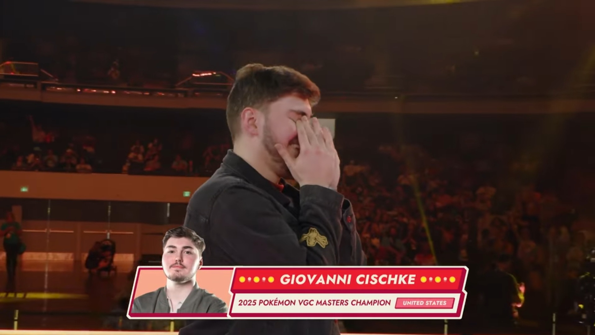 Giovanni Cischke is the 2025 VGC World Champion! (Image via TPC)