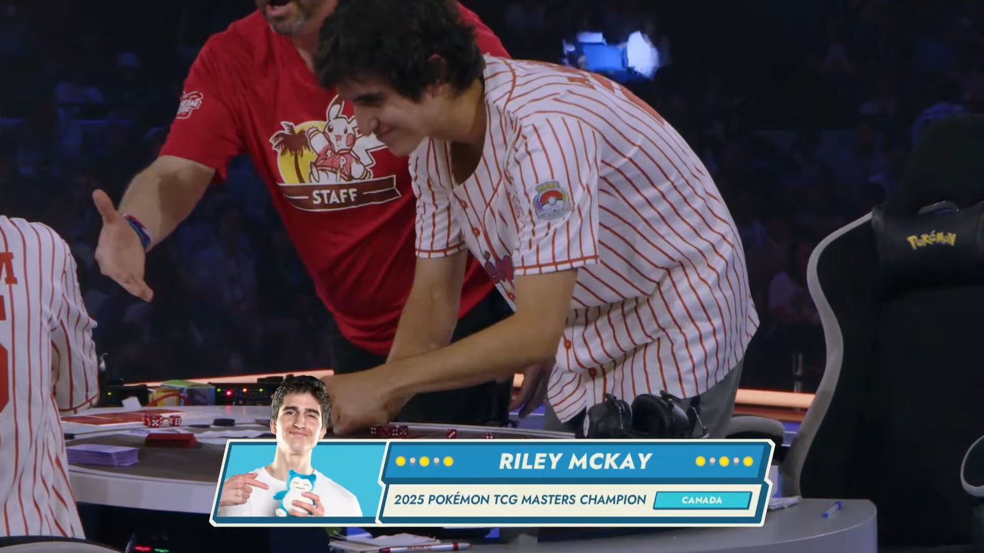 Riley McKay is the 2025 TCG World Champion! (Image via TPC)