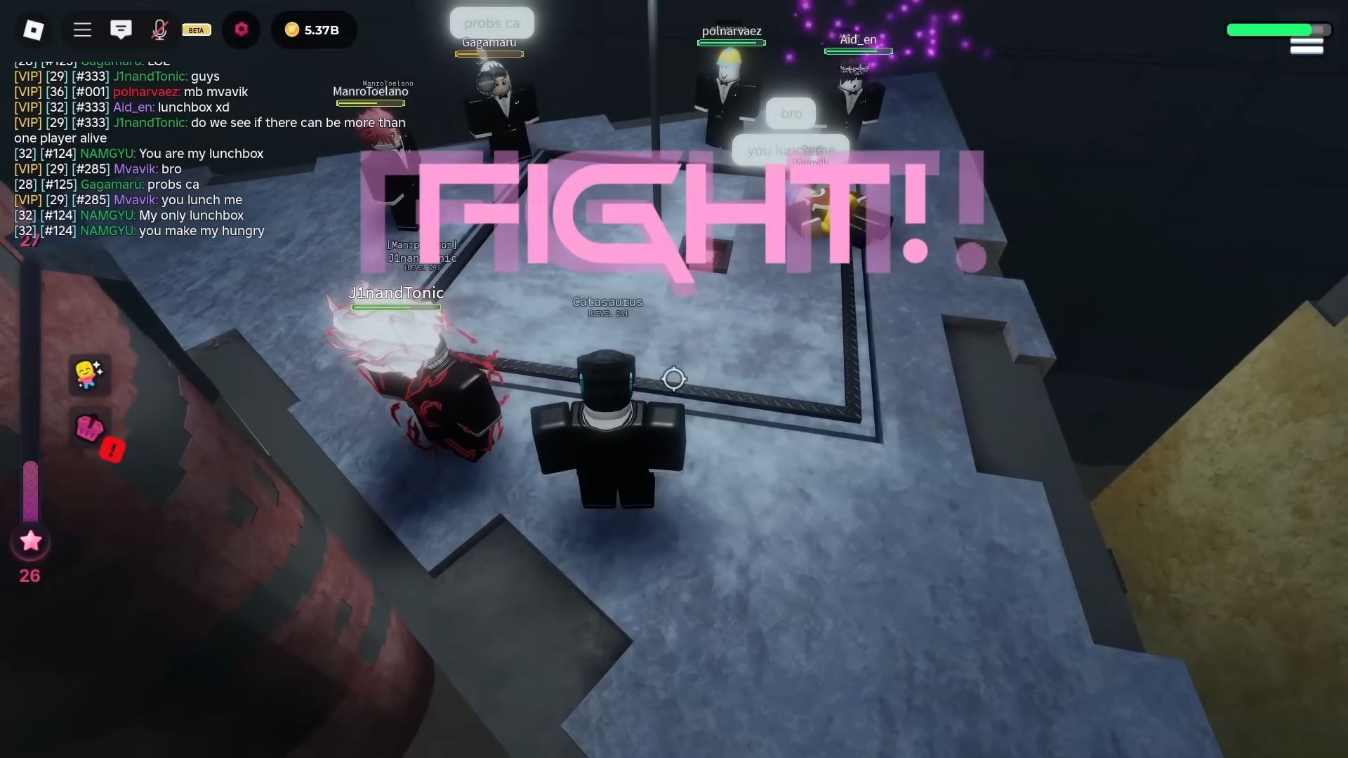 Stage 2 of Sky Squid Games (Image via Roblox)