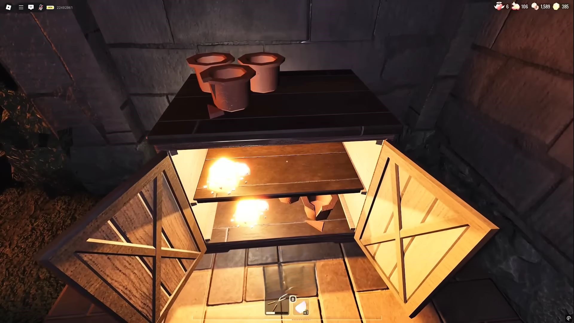 Stardust in Doors the outdoors (Image via Roblox)