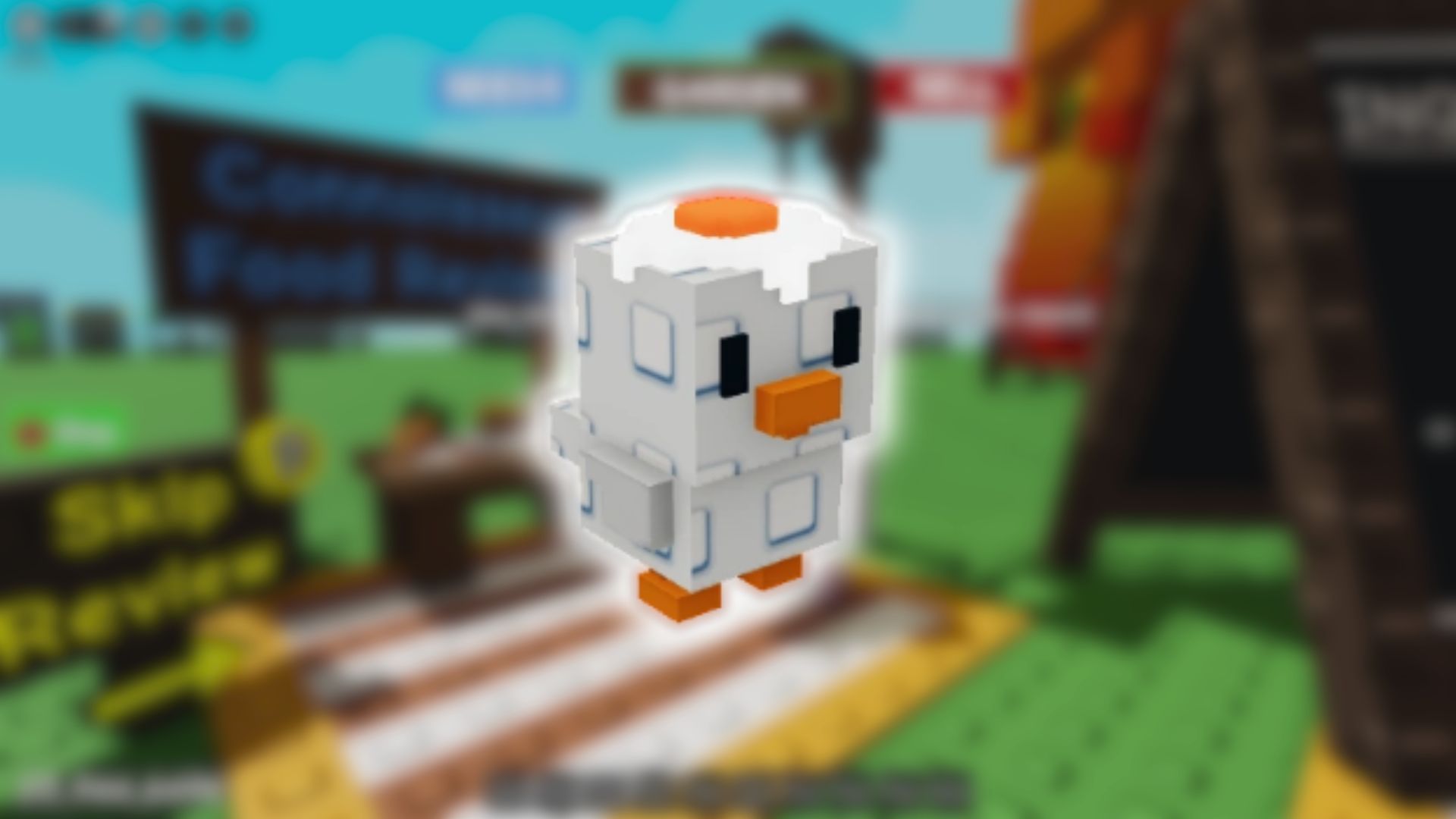 Sunny Side Chicken in Grow a Garden (Image via Roblox)
