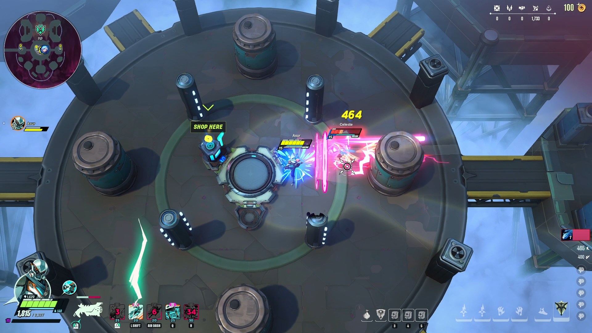 Use Carbine's ultimate when it can't miss