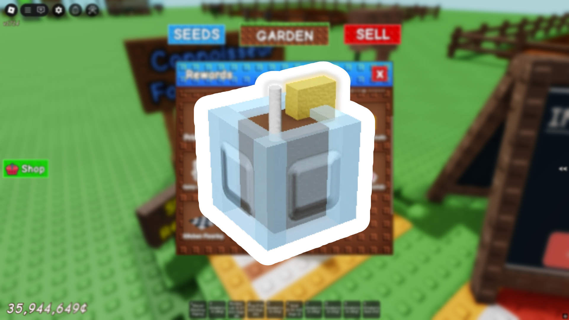 Sweet Tea Recipes in Grow a Garden (Image via Roblox Corporation)
