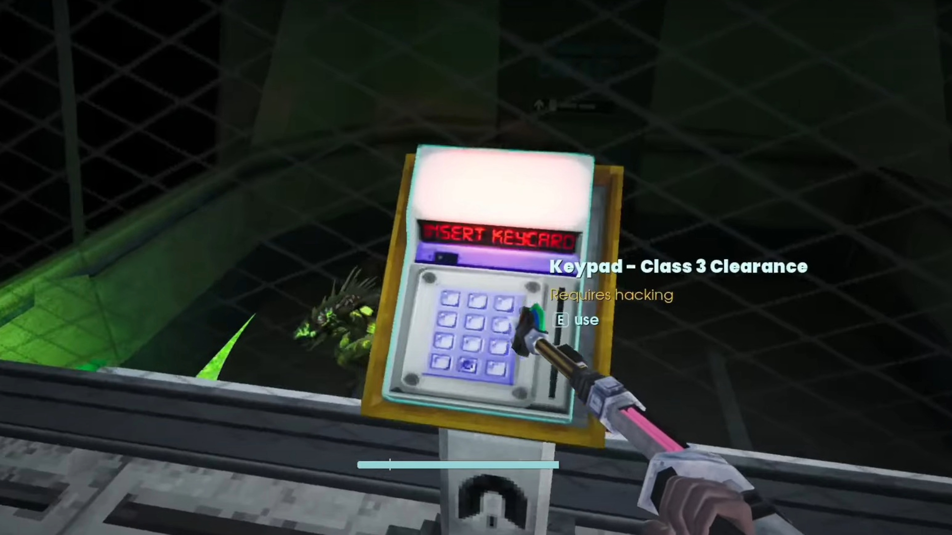 The Locked Console that leads to the Inner Wing