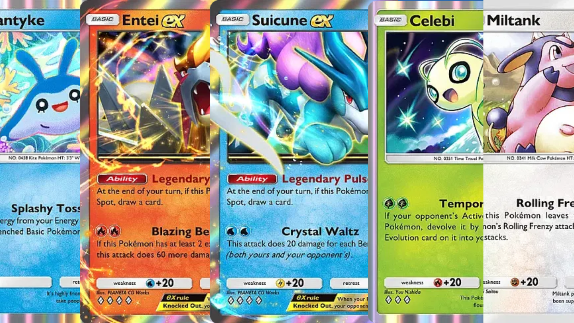 The best cards of the pack (Image via The Pokemon Company)