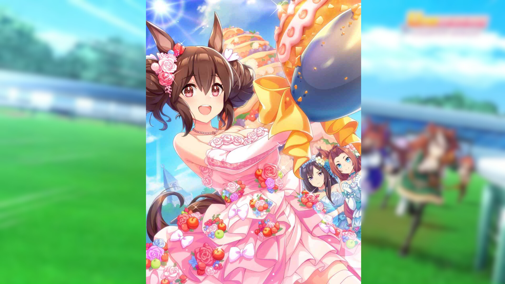 The new Hishi Akebono (Who Wants the First Bite) Support Card in Umamusume Pretty Derby (Image via Cygames Inc.)