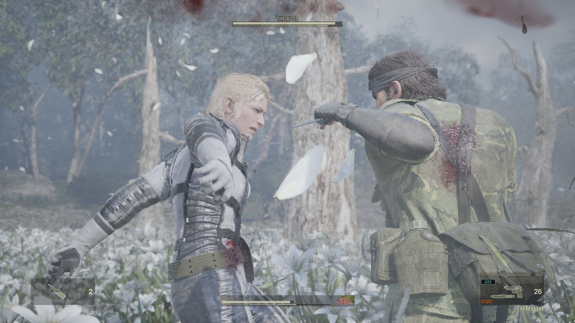 Time your CQC counters correctly to gain the upper hand in the fight