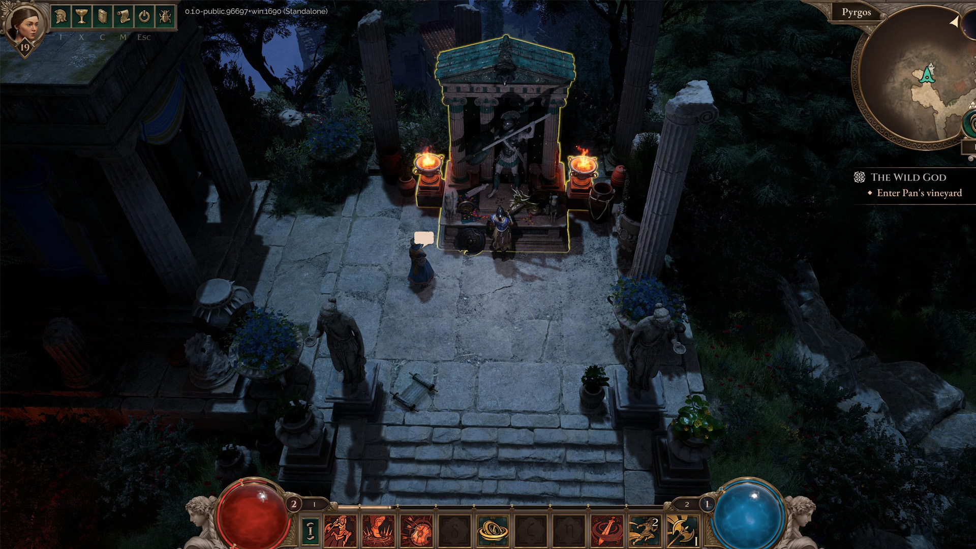 You can adjust the difficulty via Ritual Shrines