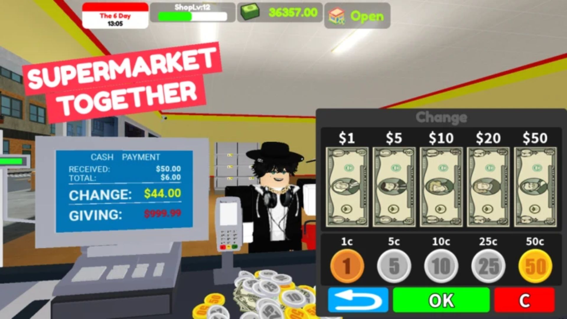 Supermarket Together (Source: Roblox)