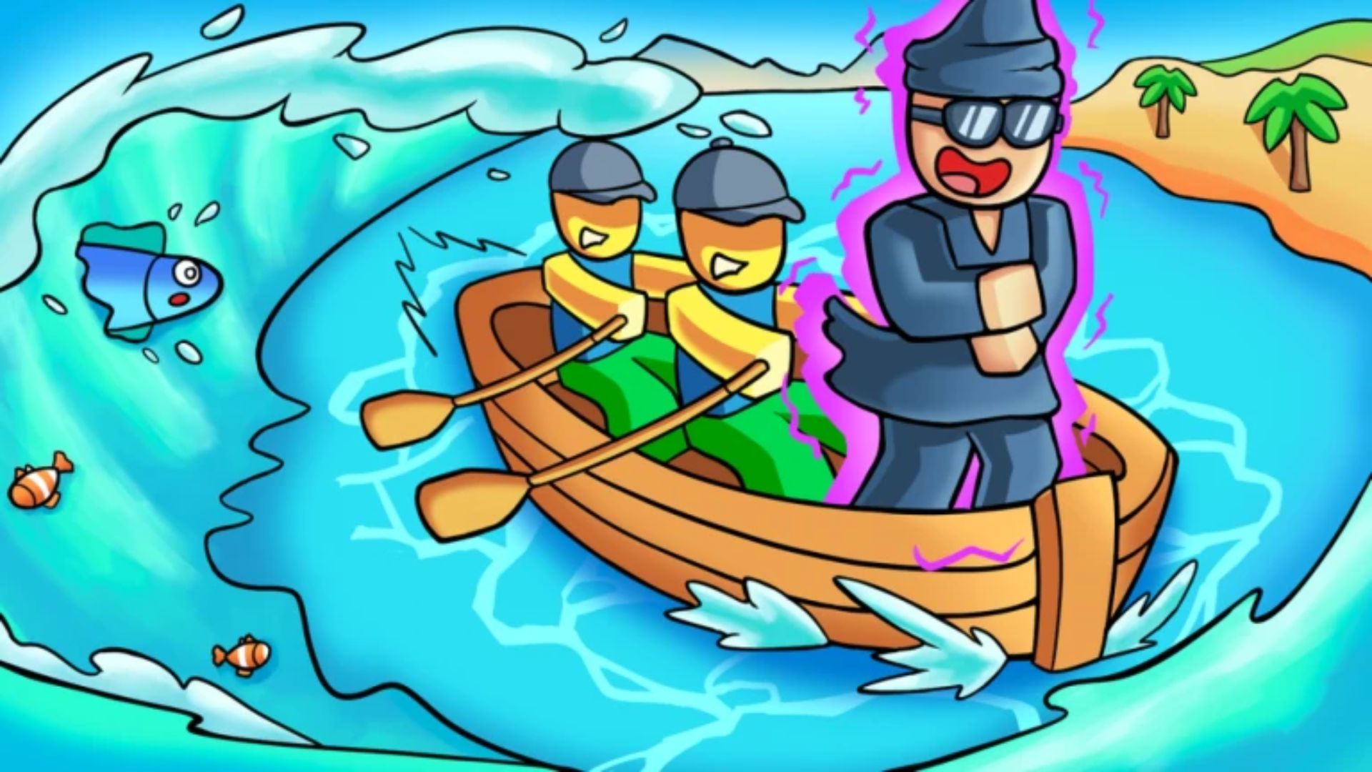 Aura Farm Boat Racing