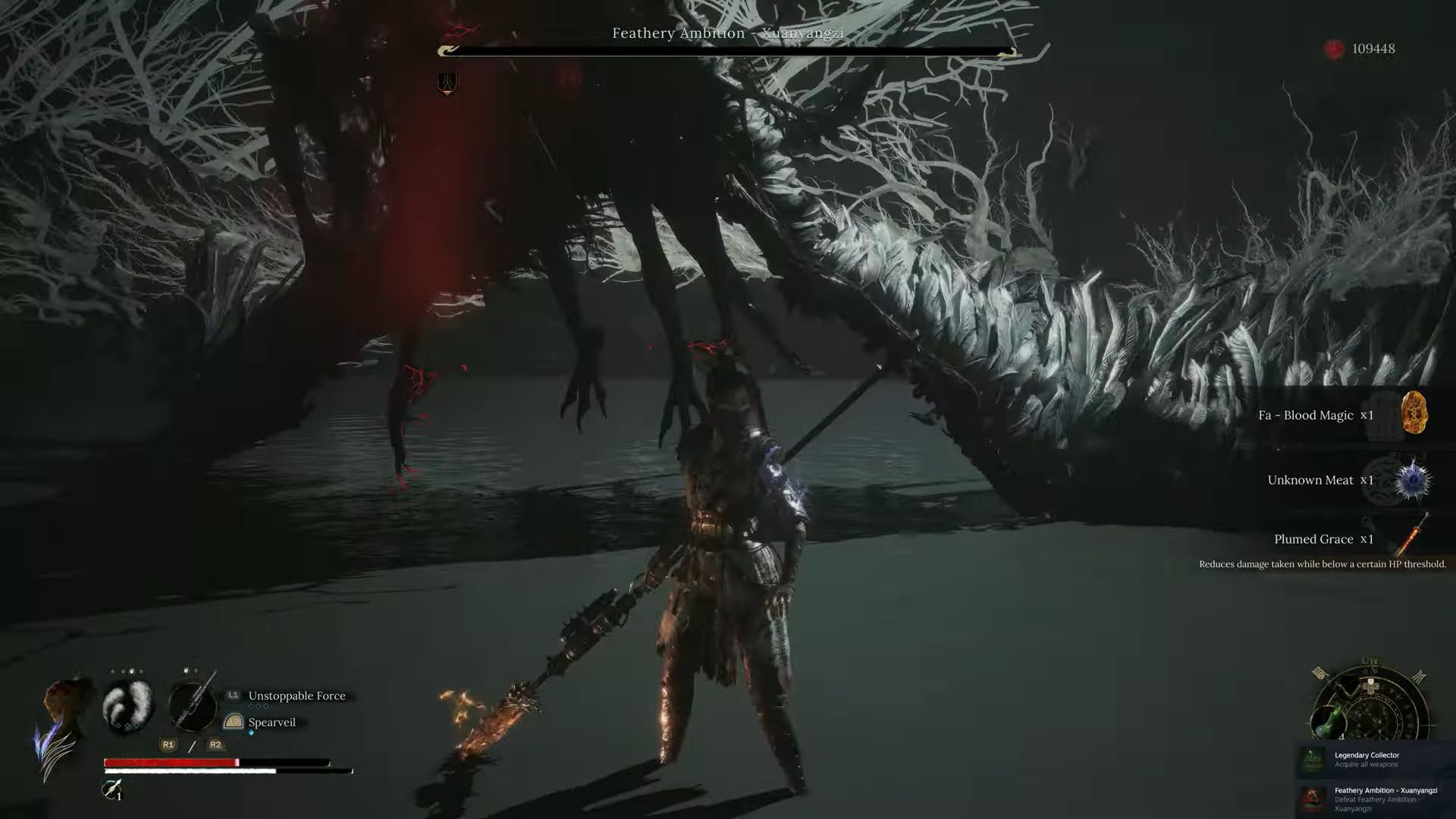Featherly Ambition Boss Fight Rewards
