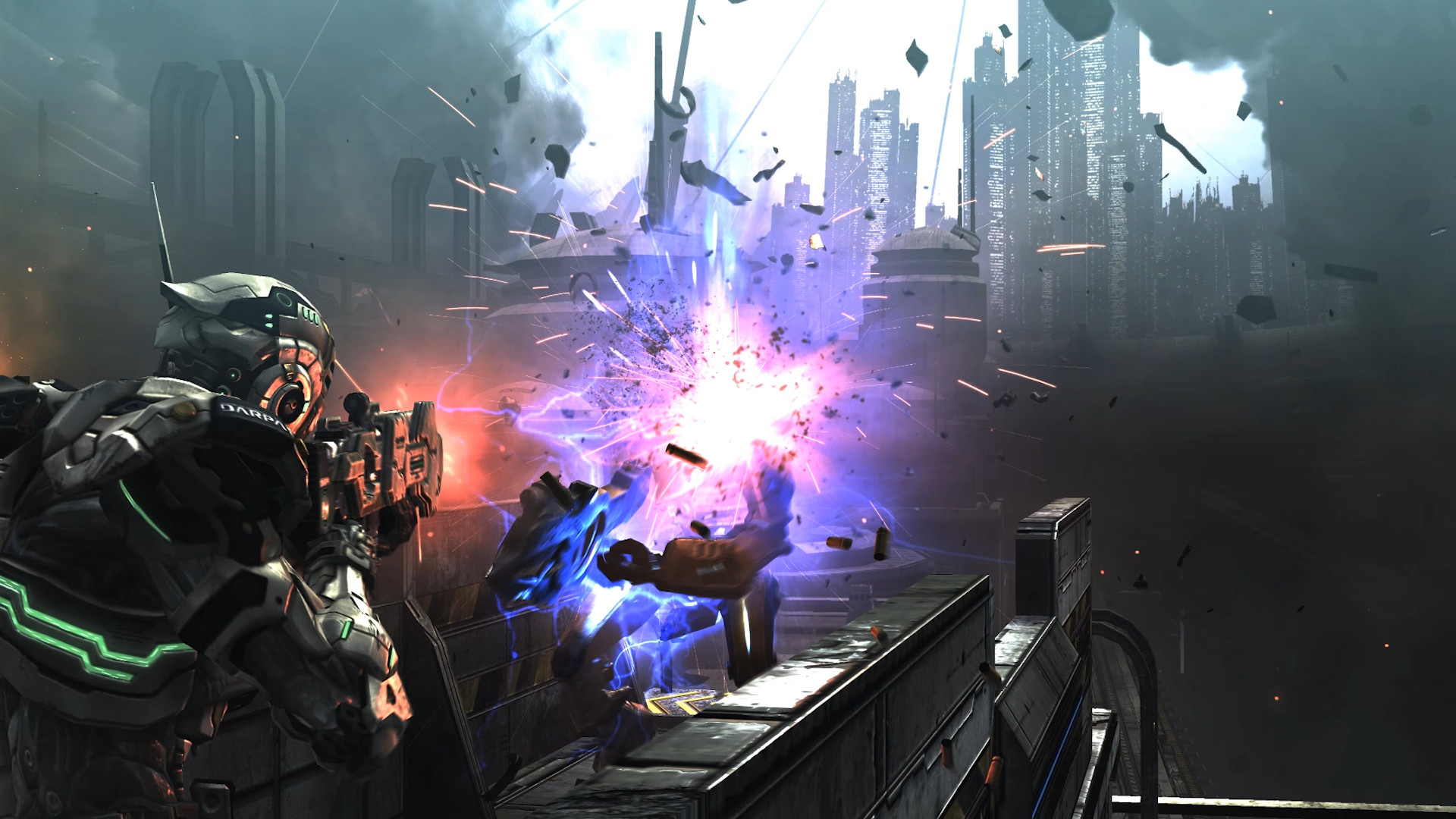 An image from the game: Vanquish