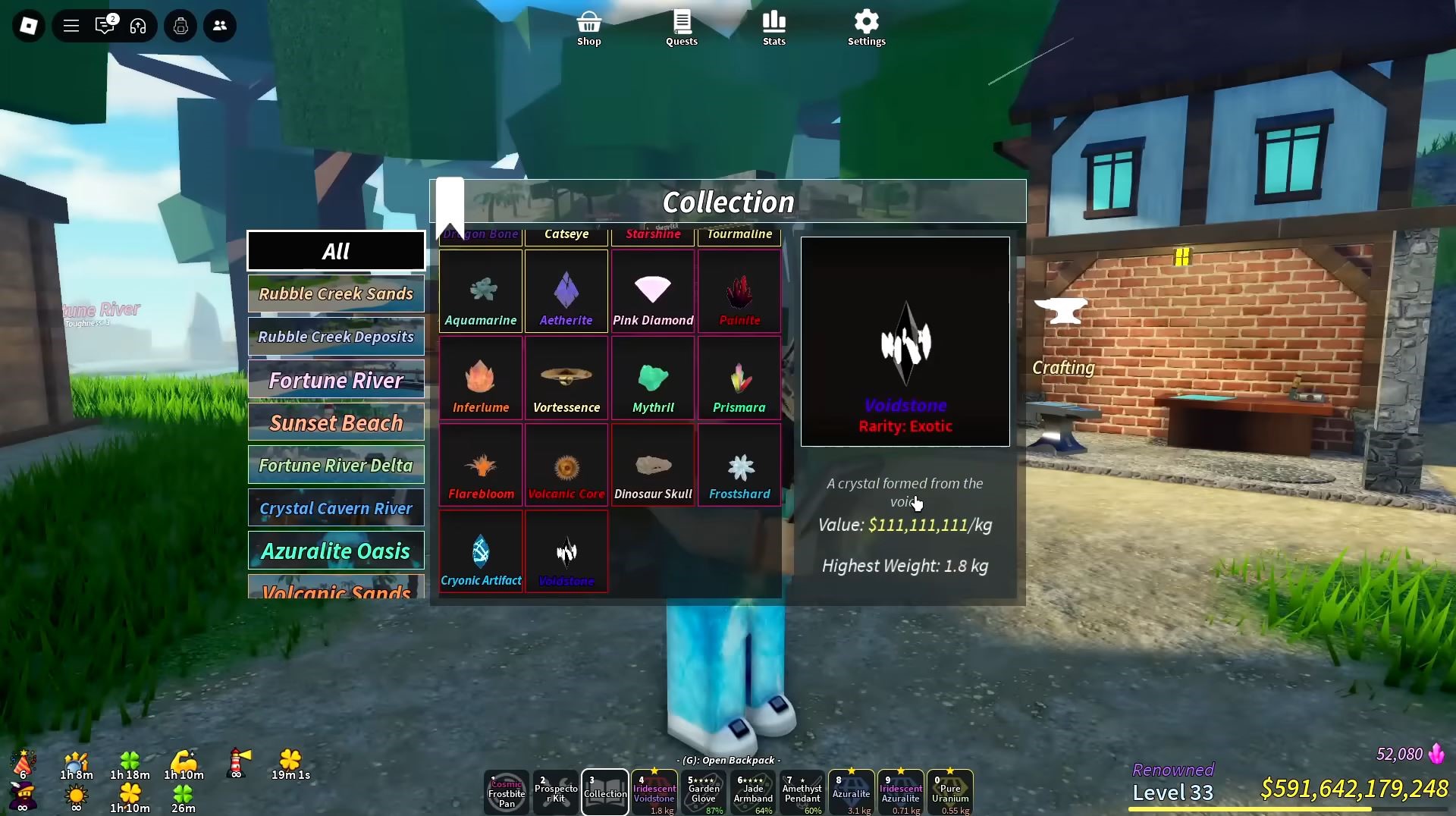 Voidstone in Collection (Image via Roblox Corporation)