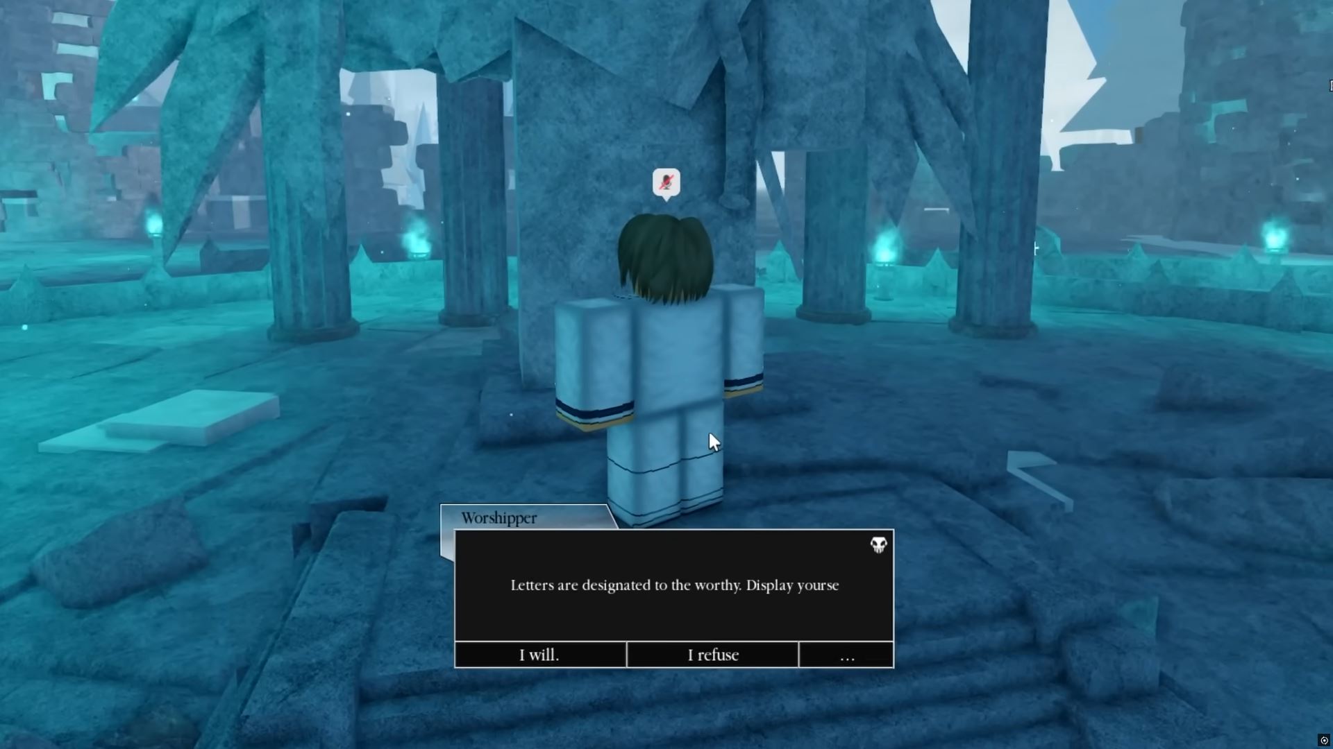 Worshipper (Image via Roblox)