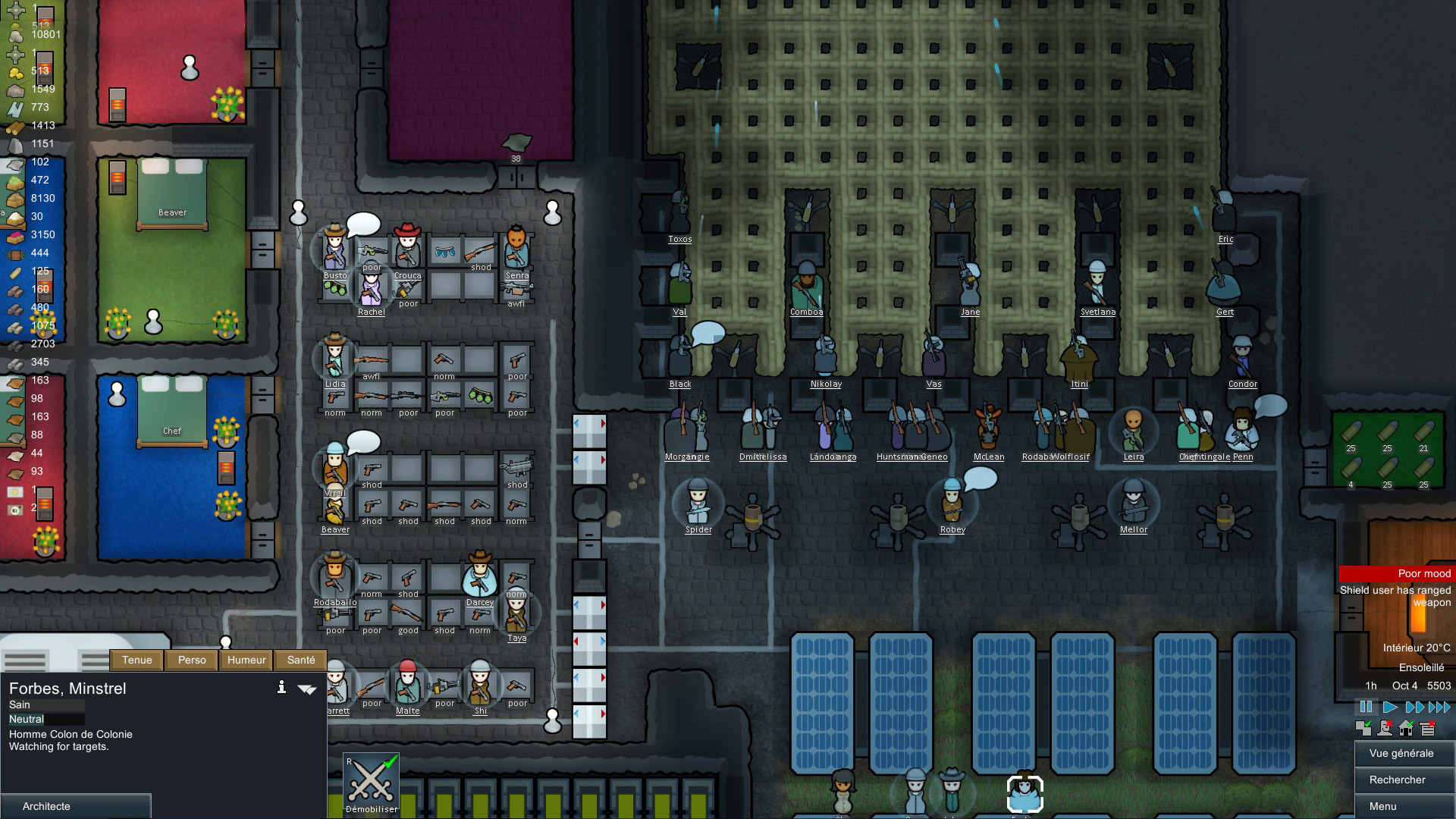 Your colonists don't always make the smartest moves