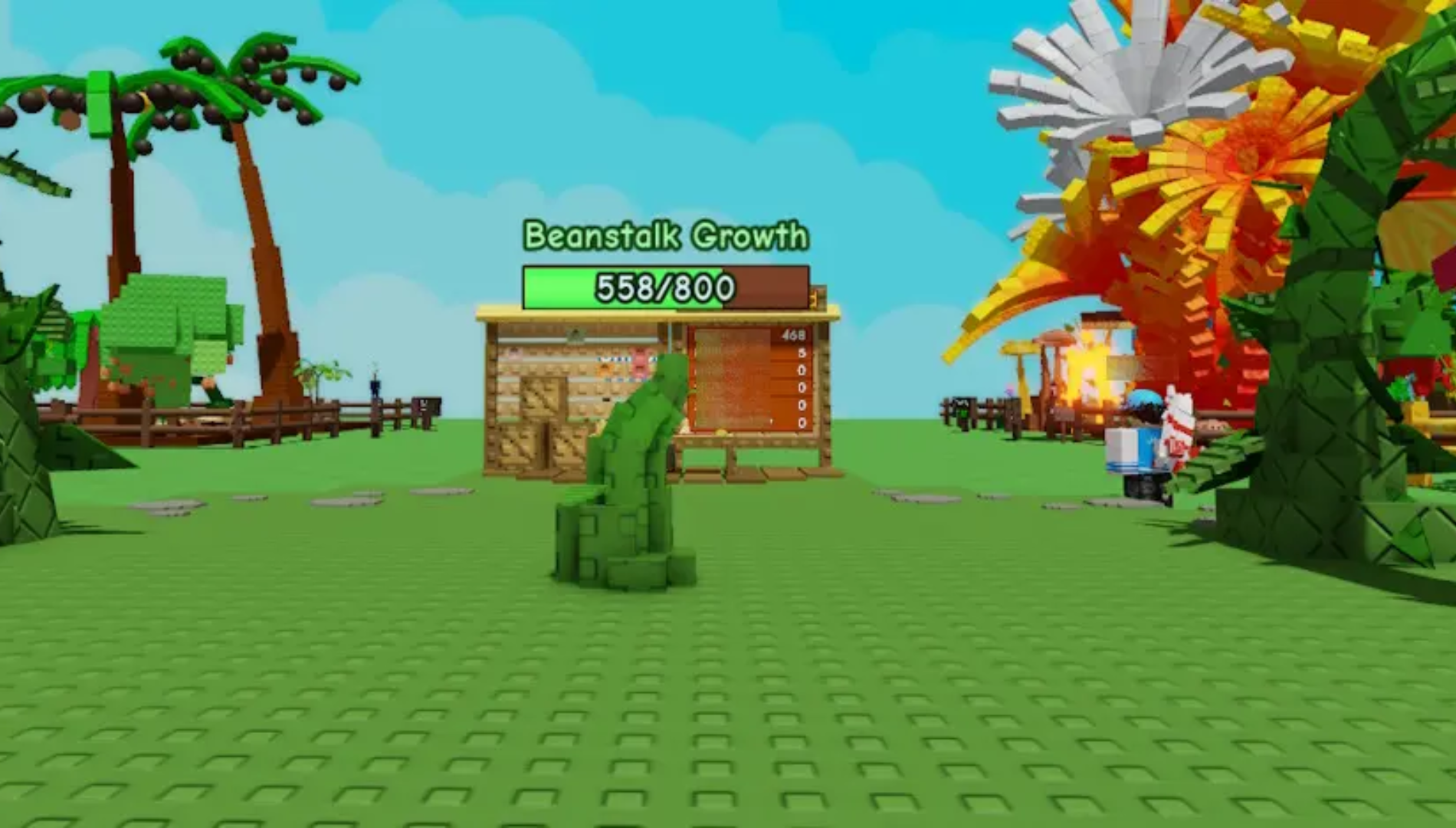 You can get the Sprout Egg as a reward from the Beanstalk (Image via The Garden Game | Roblox)