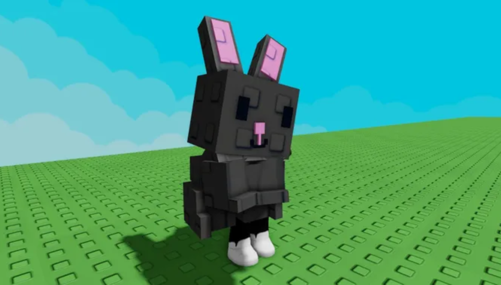 Black Bunny is an Uncommon-tier pet (Image via The Garden Game | Roblox)