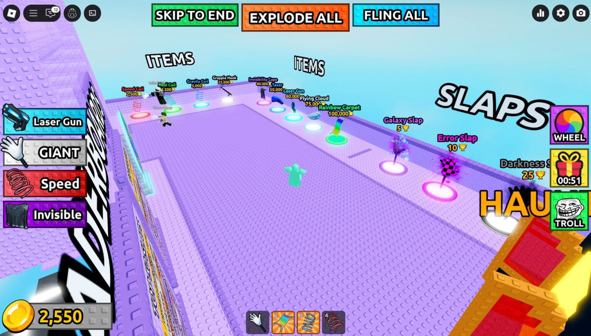 Try a new camouflage-themed gameplay (Image via Low Health Games | Roblox)