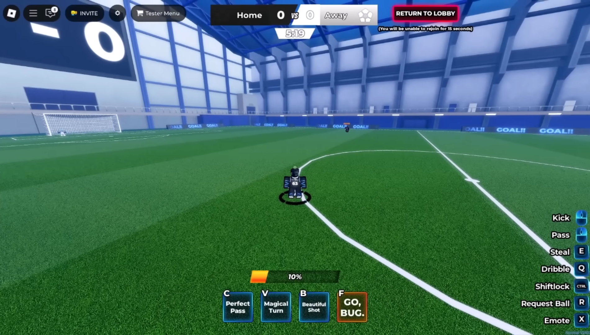 You can trigger Chemical Reactions by pressing "F" (Image via Blue Lock Rivals Unofficial Fans | Roblox)