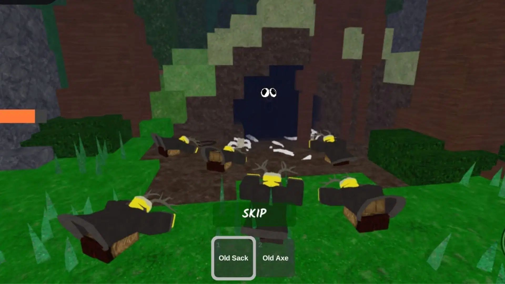 Fighting the Cultists in 99 Nights in the Forest (Image via Roblox)