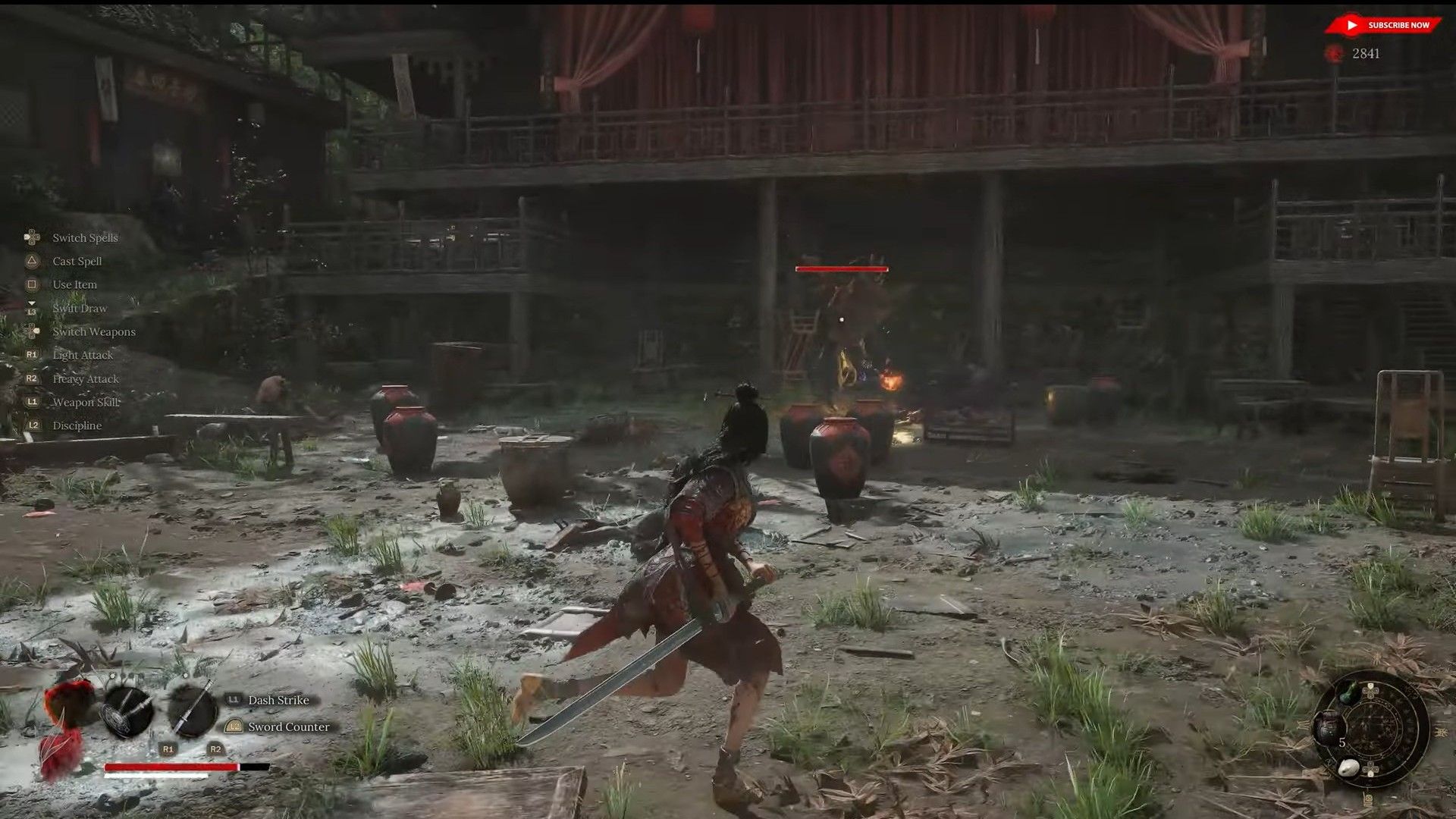 You can face this hidden boss somewhere around the Worship’s Rise (Image via 505 Games/YouTube @Anubis_RD)
