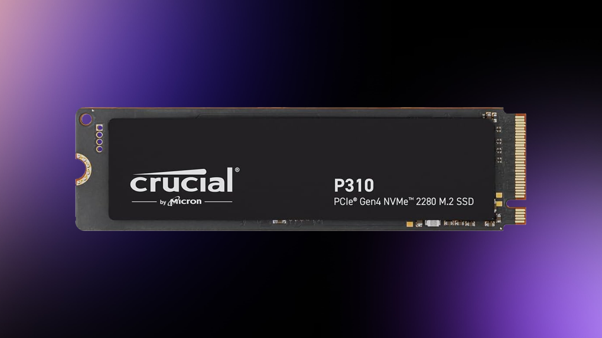 An image of Crucial P310 4 TB SSD without heatsink