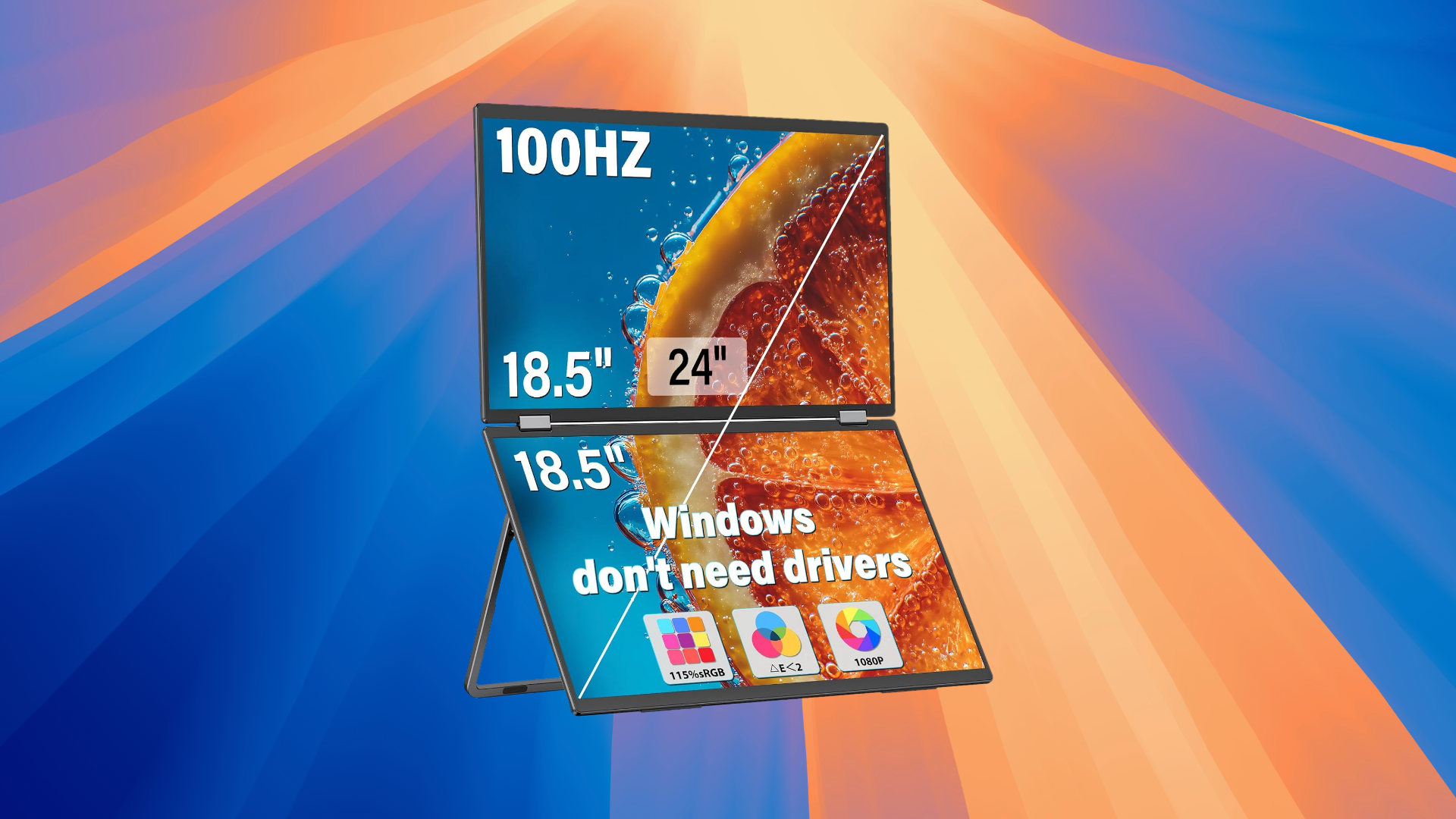 An image of InnoView Dual Portable Monitor