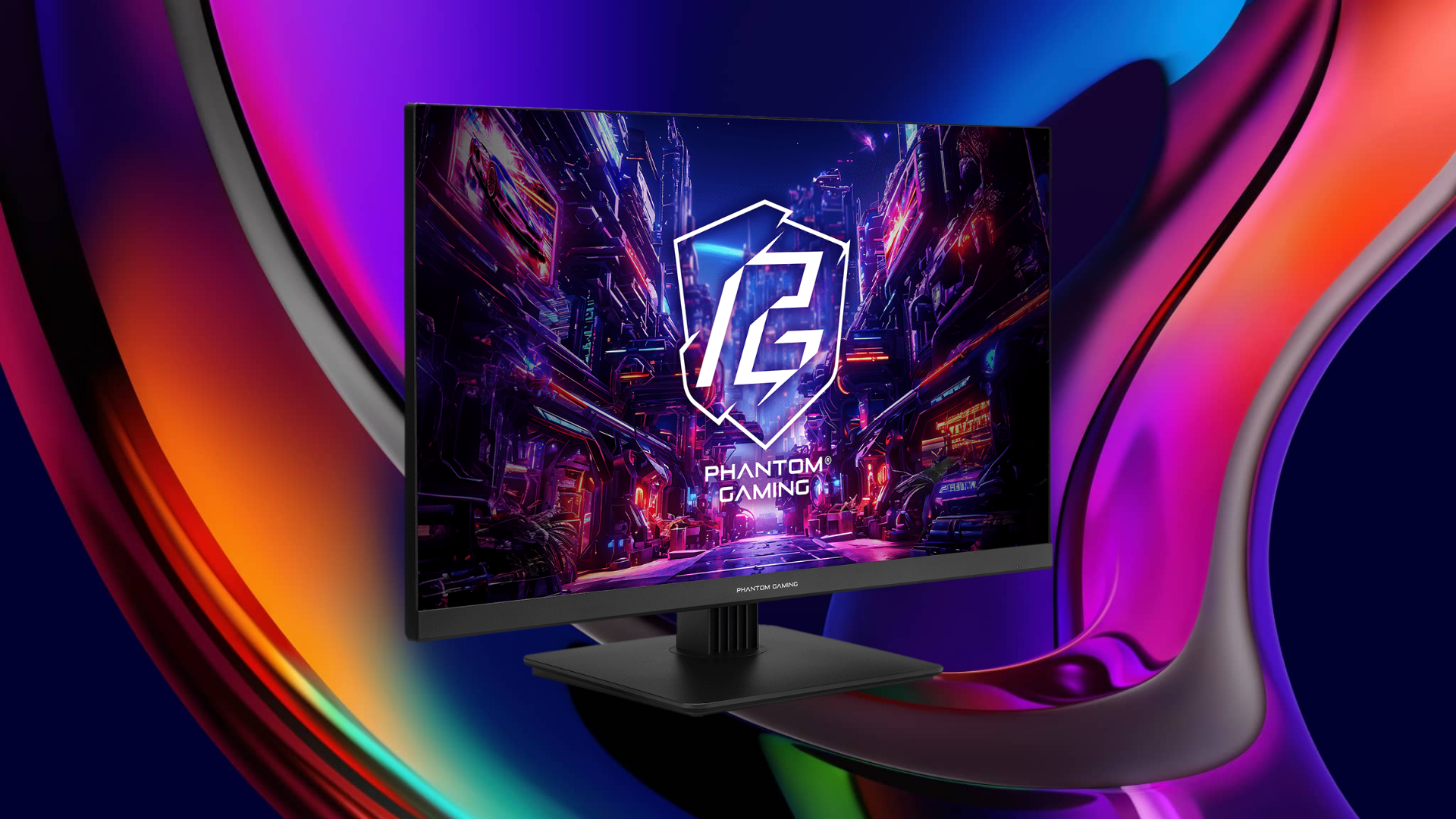 An image of ASRock Phantom Gaming 180 Hz monitor