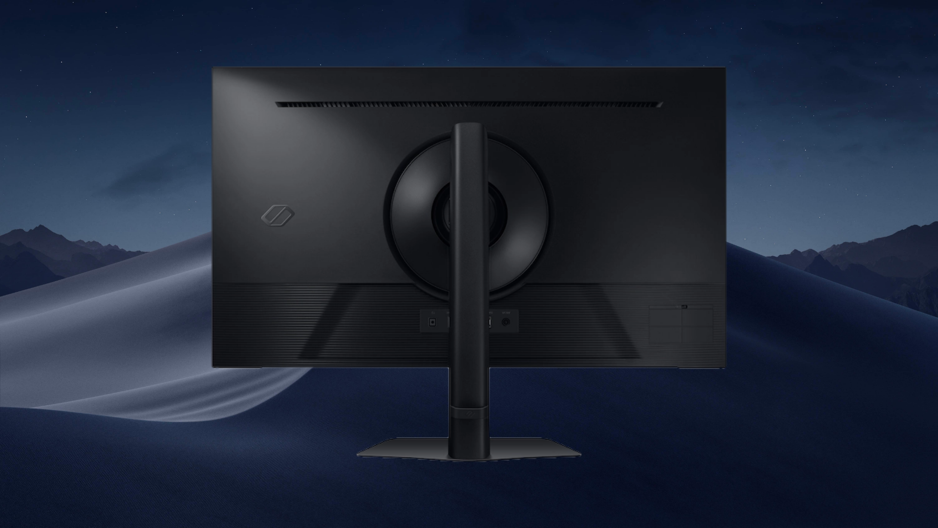 An image of Samsung Odyssey G5 monitor (rear)