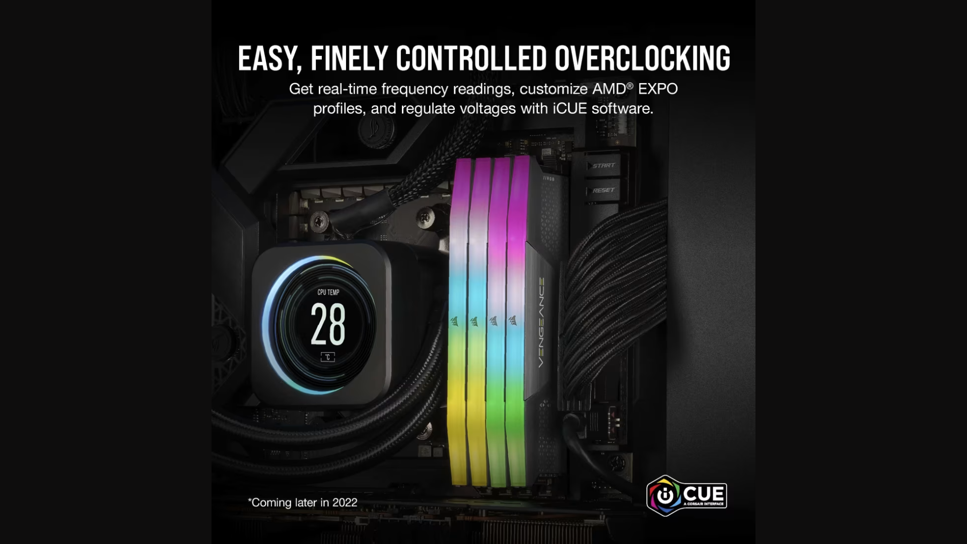 An image of Corsair Vengeance 32 GB desktop RAM