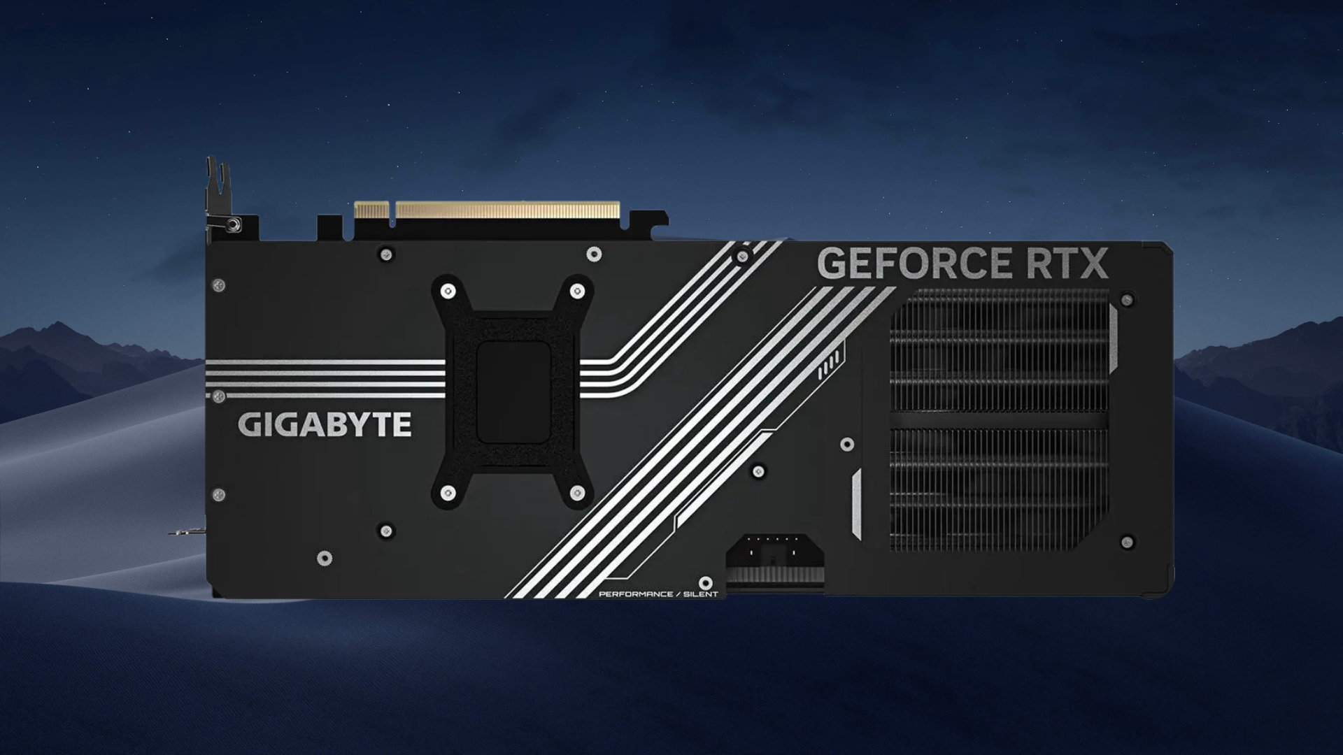 An image of Gigabyte WindForce RTX 5070 Ti (bottom)
